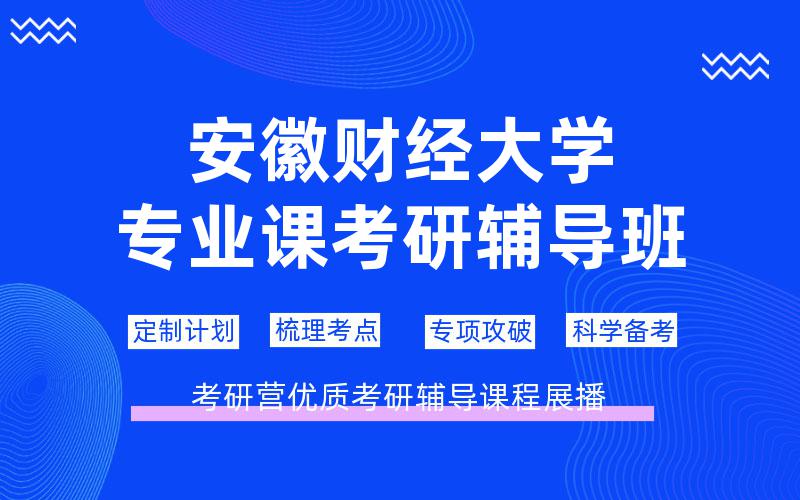 安徽财经大学专业课考研辅导班