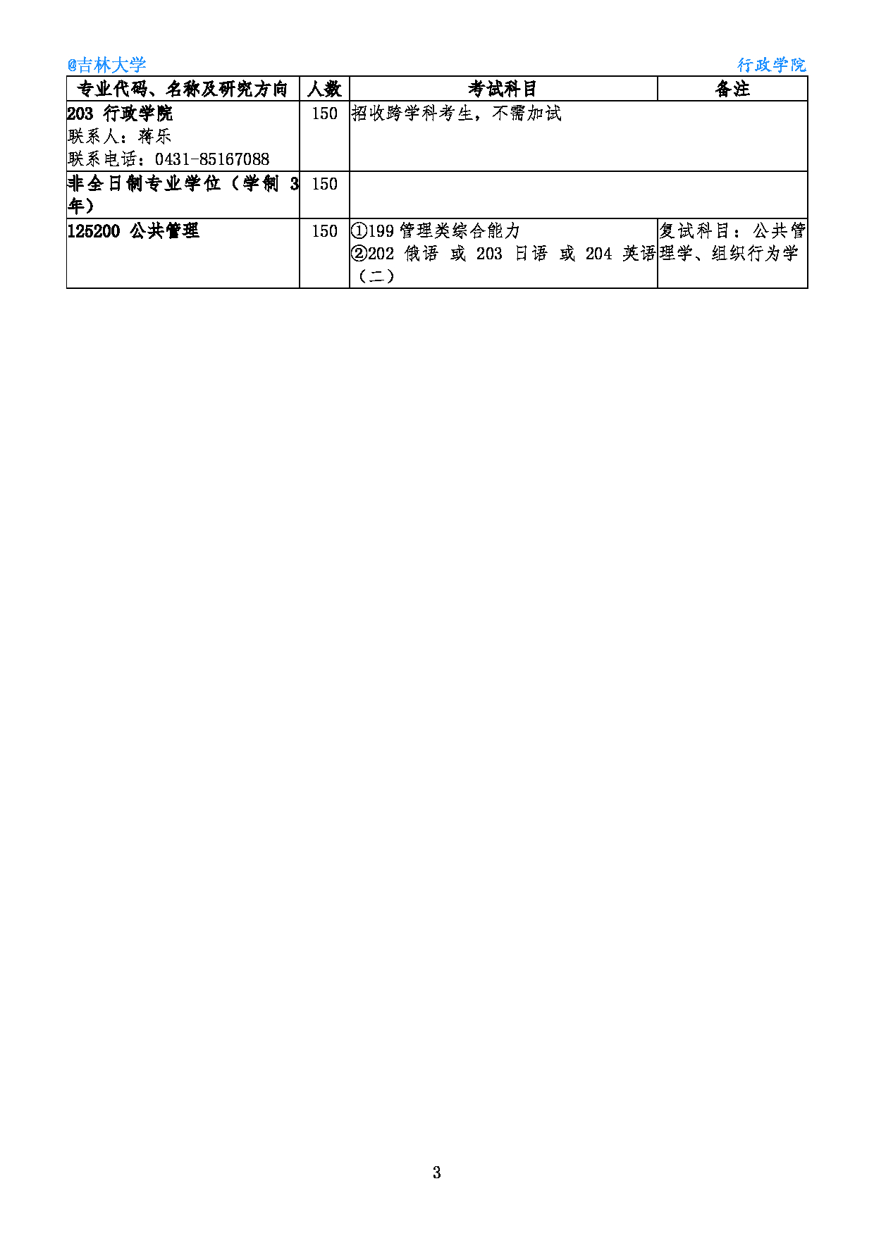 2022考研参考书目：吉林大学2022年硕士研究生招生参考书目第4页