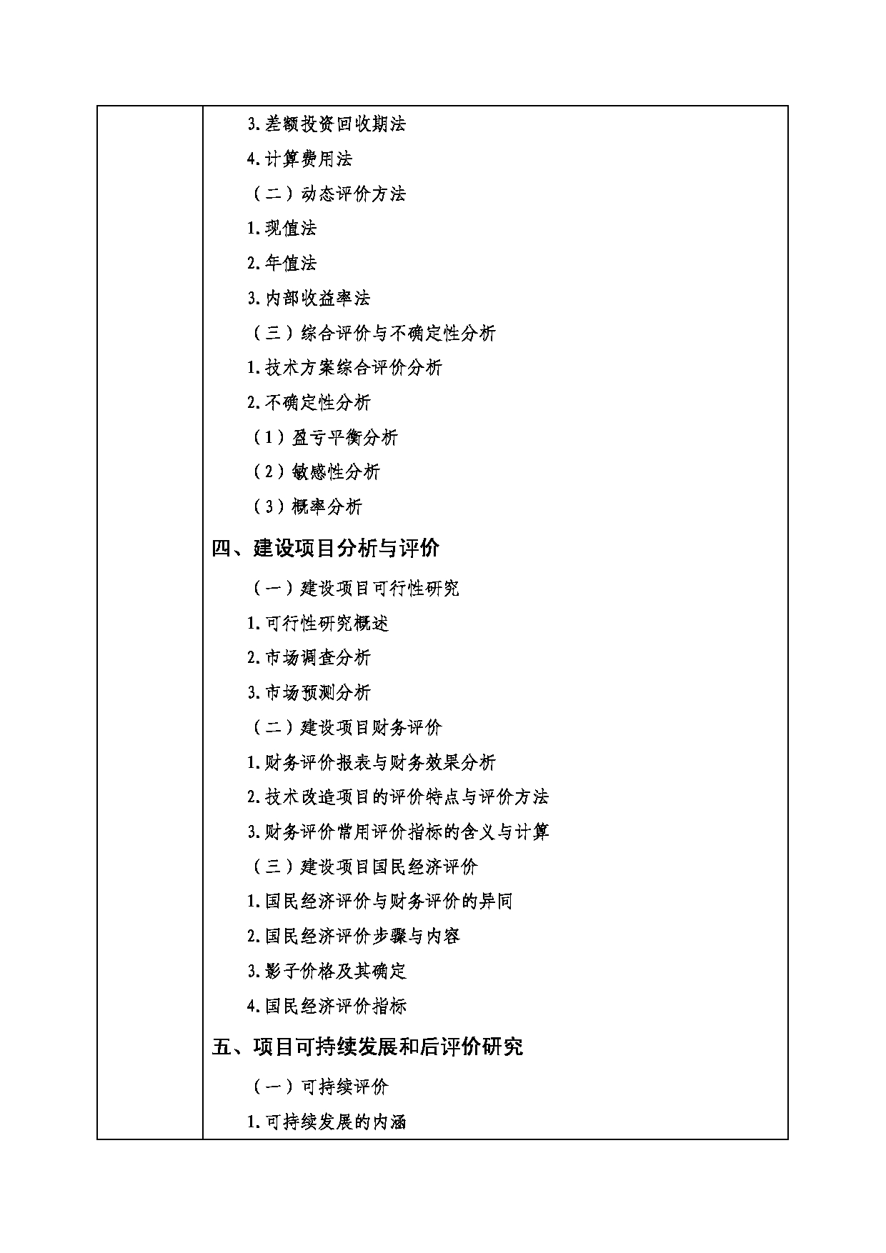 2022考研大纲：西南科技大学2022年博士自命题科目 2006 技术经济及管理 考试大纲第2页